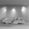 Трековый светитель MAYTONI ELTI DUO TR005-2-2X12W3K-BW